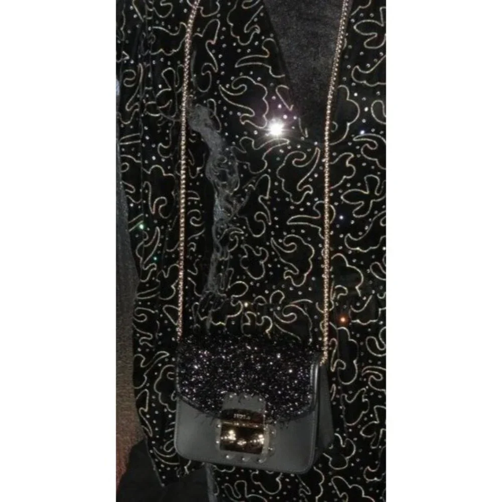 FURLA METROPOLIS Limited edition Italian Leather Mini Crossbody